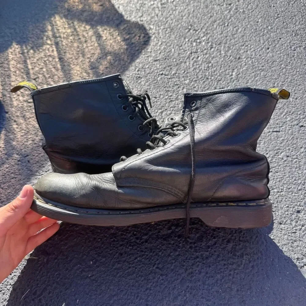 Dr-martens Men's Black Boots
